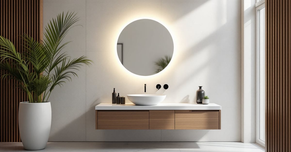 Miroir pour salle de bain : comment choisir le bon modèle selon votre espace