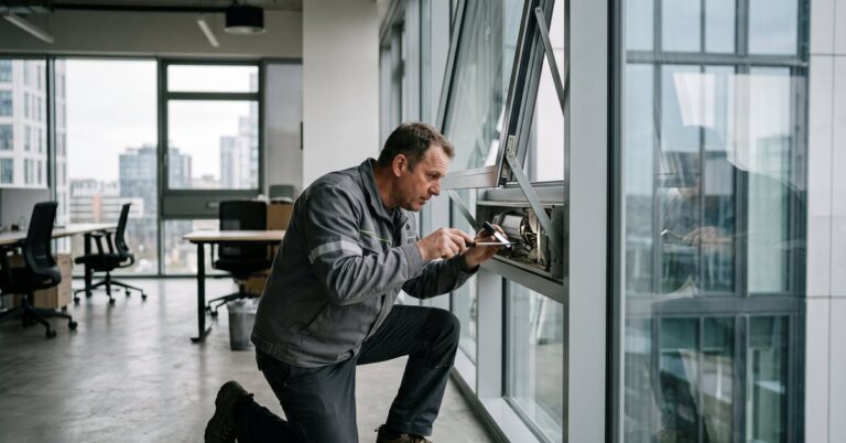 Ventilation mécanique par fenêtre installée dans un logement moderne — ventilation mecanique fenetre