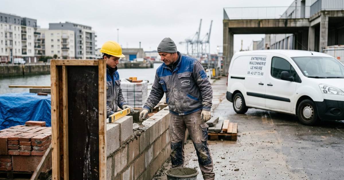 Trouver une entreprise de maçonnerie au Havre