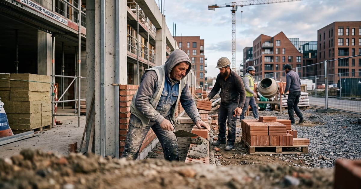 Choisir une entreprise de maçonnerie à Lille