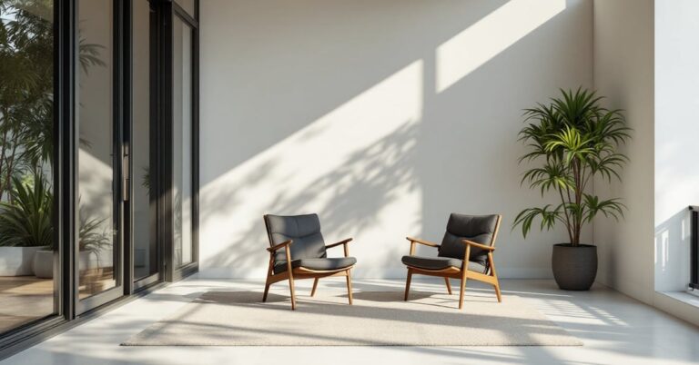 Travaux d'aménagement extérieur d'une maison moderne avec terrasse et jardin paysagé